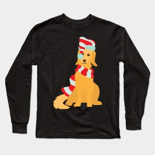 Christmas dog 03 Long Sleeve T-Shirt